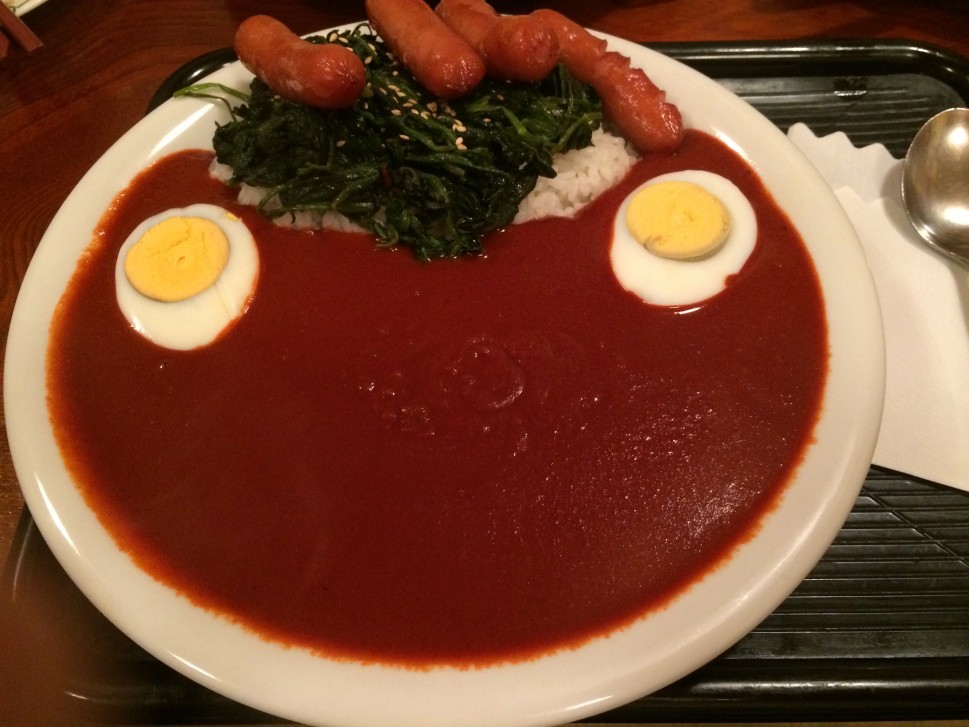 東京 ロビンソンクルーソーカレーハウスの品川カレー 2525倍をまさとんさんが4 kmと辛ジャッジ 辛メーター