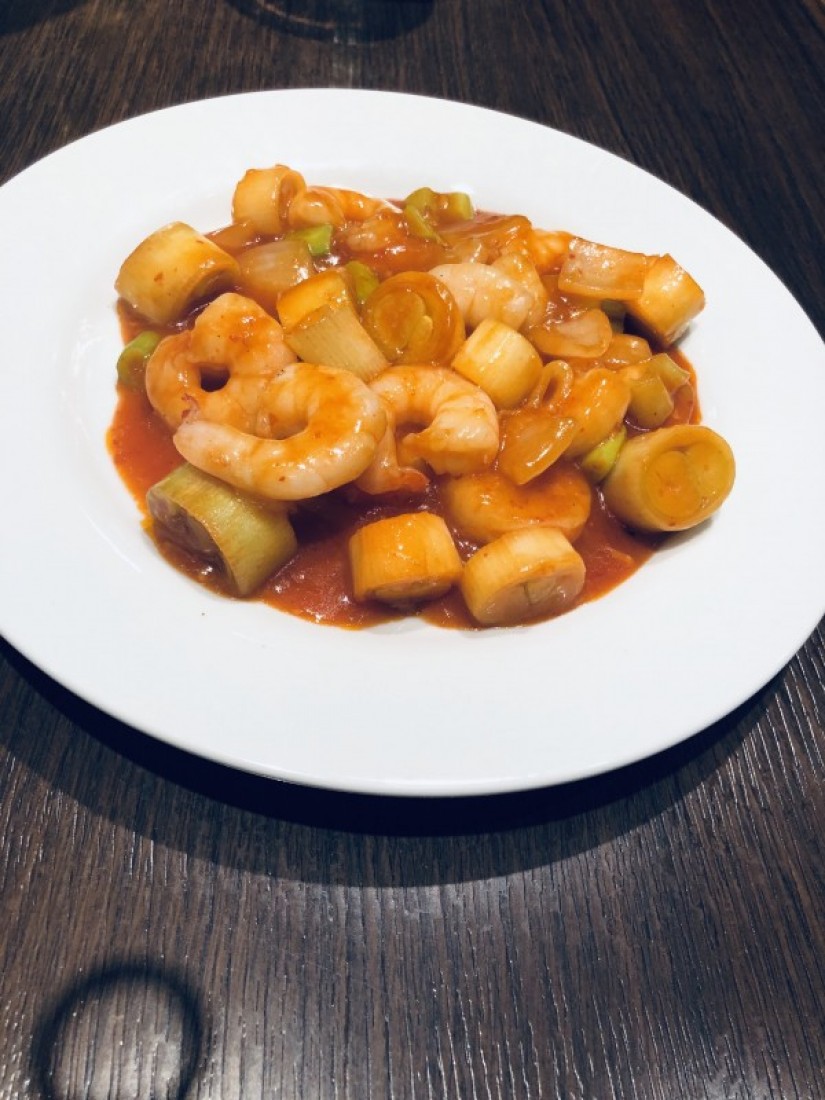 エビチリソース炒め 0 67km 紅虎餃子房 さいたま新都心コクーン店 埼玉県 辛メーター